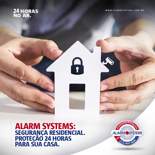 Alarme residencial monitorado